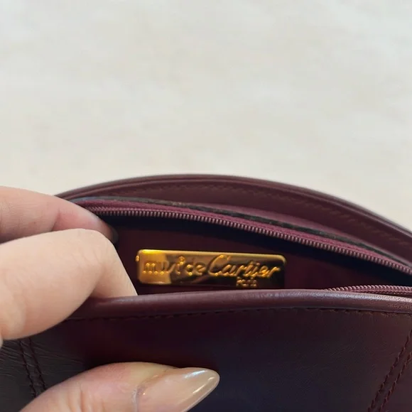 Cartier Must De Cartier small zip pouch EUC - Picture 4 of 10